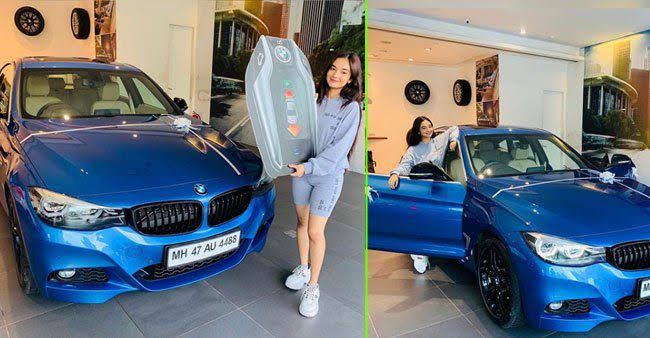 CONGRATULATIONS: Anushka Sen buys new swanky BMW, fans go crazy seeing photos