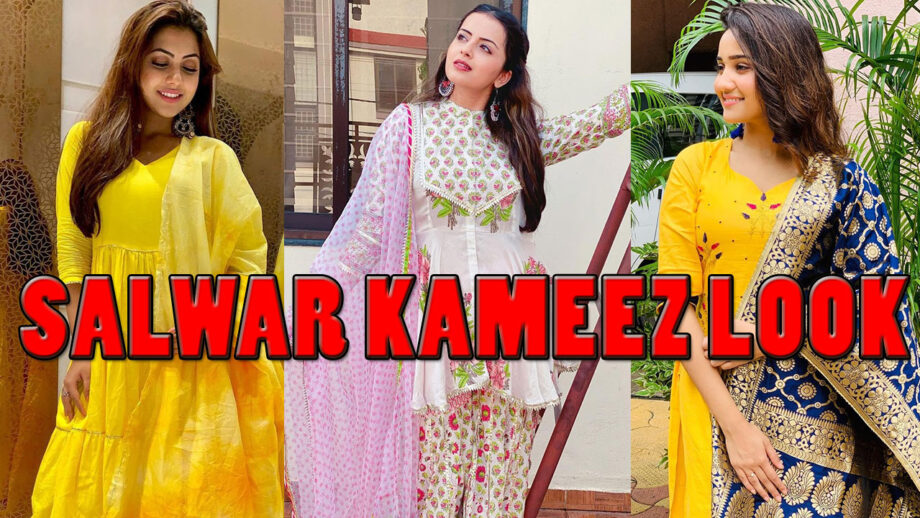 Desi In Salwar Kameez: Reem Shaikh, Ashi Singh, And Shrenu Parikh Know Different Styles To Wear Salwar Kameez