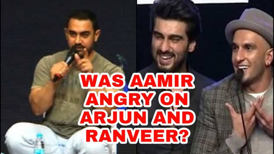 Did Aamir Khan get angry on Arjun Kapoor & Ranveer Singh after AIB roast? Know the real truth