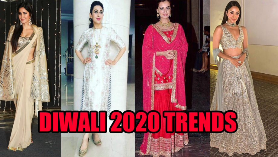 Diwali 2020: #Throwback To Saris, Sharara, Lehenga, Kurtis Bollywood Celebrities Wore To Celebrate Diwali 10