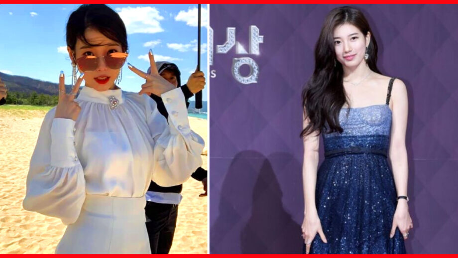 From Co-Ord Sets to Glittering Gowns: Here's How Bae Suzy and IU Stun In Every Angle 4