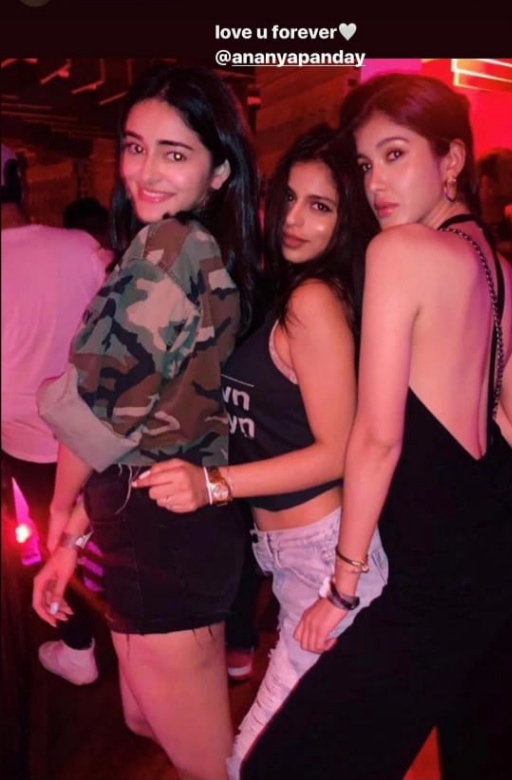 Girls Gone Wild: Unseen party photo of birthday girl Ananya Panday with bestie Suhana Khan