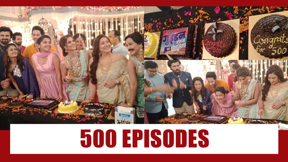Guddan Tumse Na Ho Payega team celebrates 500 episodes completion