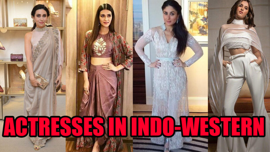 Indo-Western Fusion Outfit Ideas We Learned From Bollywood Actress