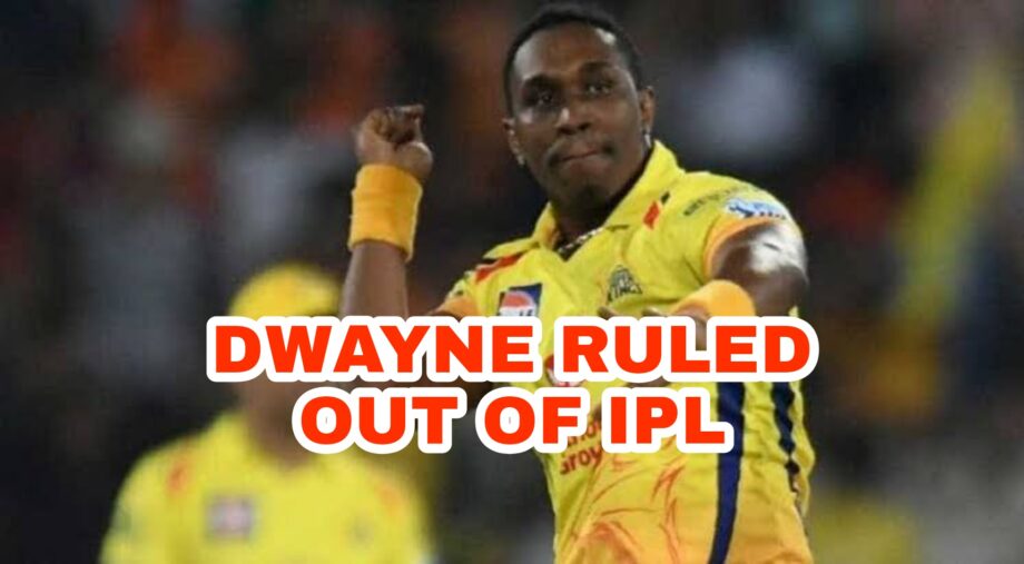 IPL 2020: Dwayne Bravo ruled out of IPL due to injury