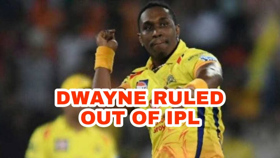 IPL 2020: Dwayne Bravo ruled out of IPL due to injury