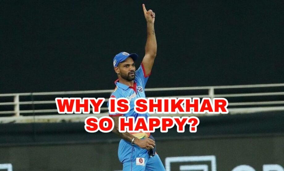 IPL 2020: Why is Shikhar Dhawan so happy?