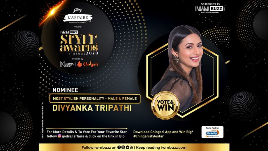 IWMBuzz Style Award: Will Divyanka Tripathi win the Most Stylish Personality (Female)? Vote Now!