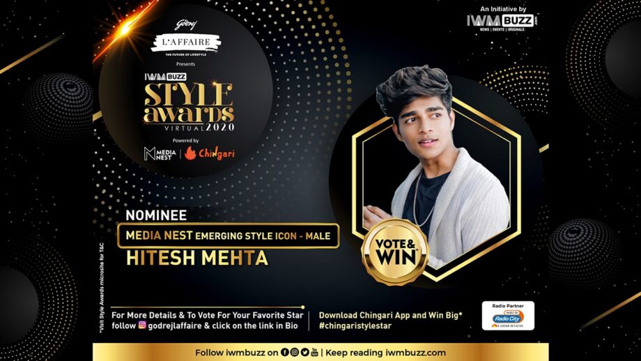 IWMBuzz Style Award: Will Hitesh Mehta win the Emerging Style Icon (Male)? Vote Now!