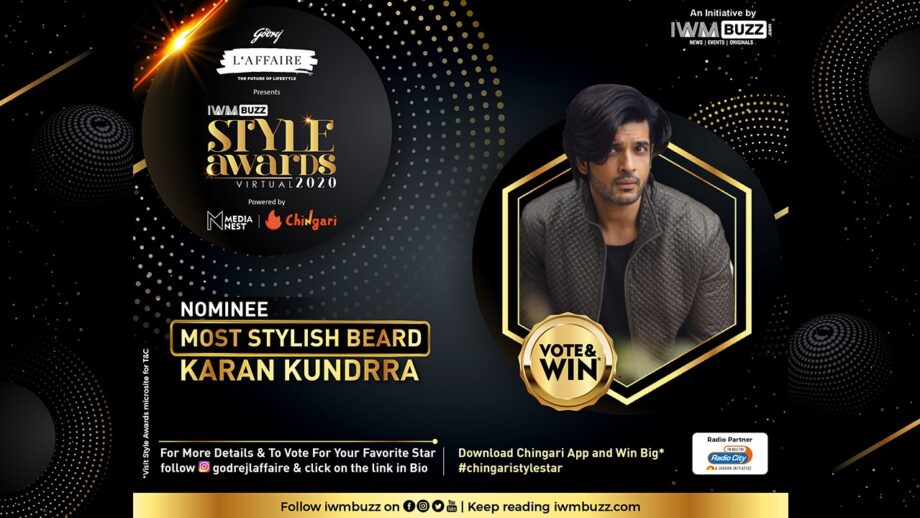 IWMBuzz Style Award: Will Karan Kundrra win the Most Stylish Beard? Vote Now!