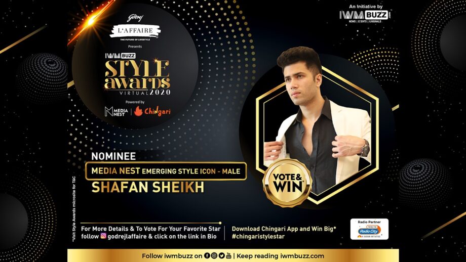 IWMBuzz Style Award: Will Shafan Shaikh win the Emerging Style Icon (Male)? Vote Now!