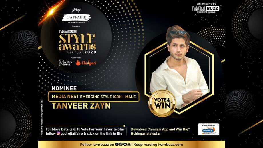 IWMBuzz Style Award: Will Tanveer Zain win the Emerging Style Icon (Male)? Vote Now!