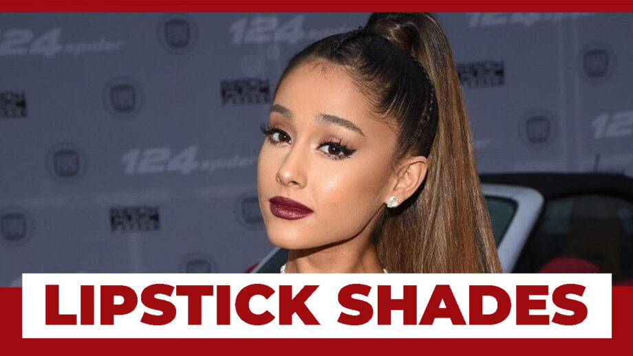 Love Ariana Grande S Makeup Look Here S 5 Lipstick Shades Of Ari S Collection Iwmbuzz