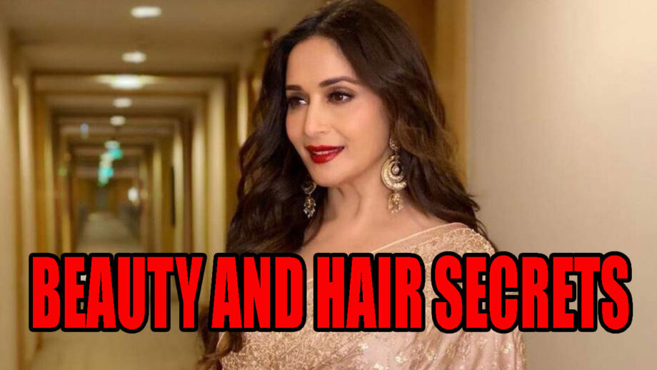 Madhuri Dixit's Beauty And Hair Secrets REVEALED