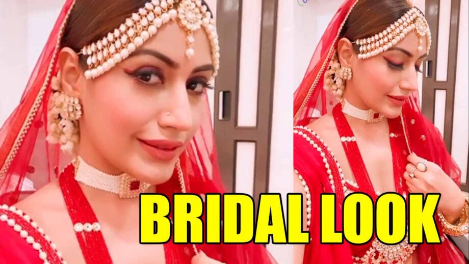 Naagin fame Surbhi Chandna shares bridal look, is she getting married?