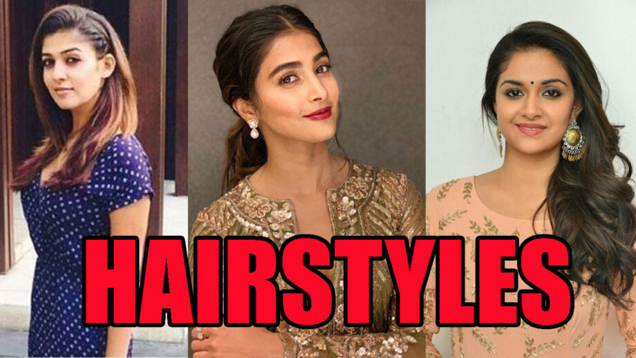 Nayanthara, Pooja Hegde And Keerthy Suresh's Hairstyling Ideas For Diwali Fashion 6