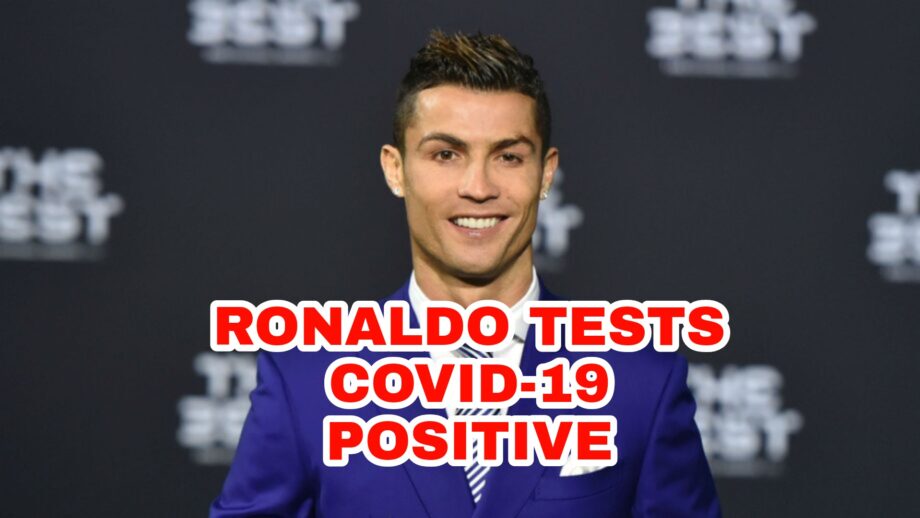 OMG: Ace footballer Cristiano Ronaldo tests positive for Covid-19