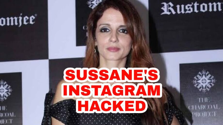 OMG: Hrithik Roshan's ex-wife Sussanne Khan's Instagram account hacked