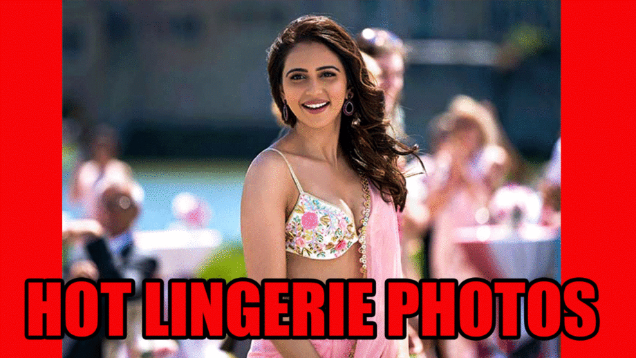 Rakul Preet Singh Sets Instagram On Fire With Hot Lingerie Photos
