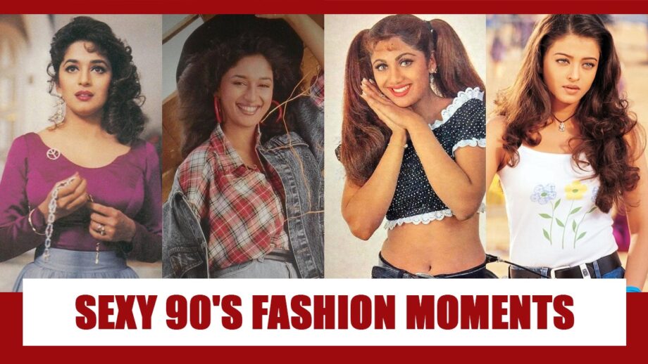 Raveena Tondon, Madhuri Dixit, Shilpa Shetty & Aishwarya Rai Bachchan's SEXIEST 90's Fashion That You Want To Recreate 4