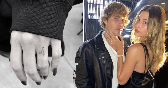 Reason Why Fans Are Comparing Hailey Baldwin’s New J Tattoo With Selena Gomez Ring 1