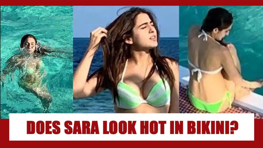 Saif Ali Khan’s Daughter Sara Ali Khan Dazzles In A Bikini