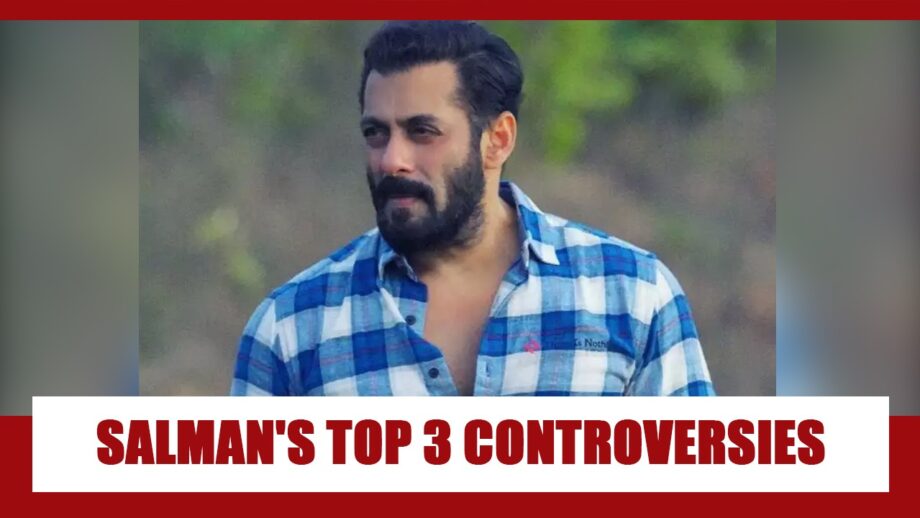 Salman Khan's TOP 3 unforgettable controversies that got him in trouble