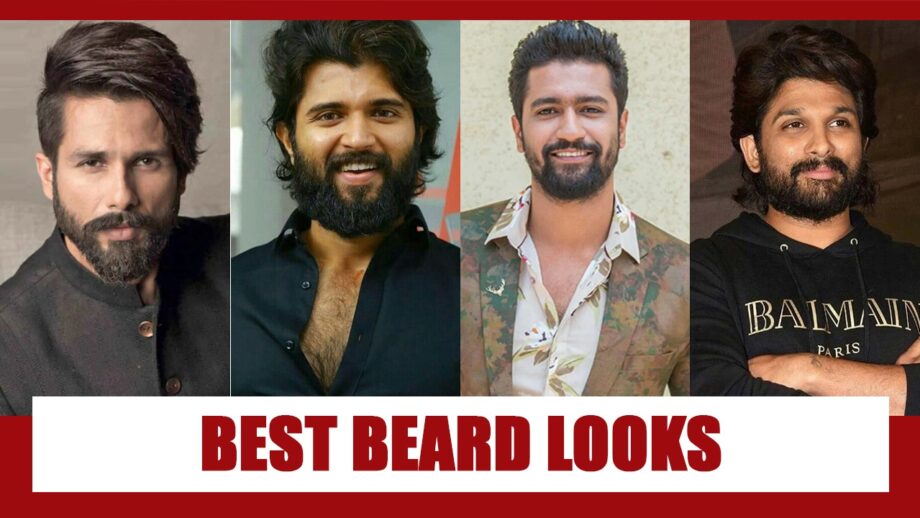 Shahid Kapoor, Vijay Deverakonda, Vicky Kaushal, Allu Arjun: Unseen pictures of beard looks