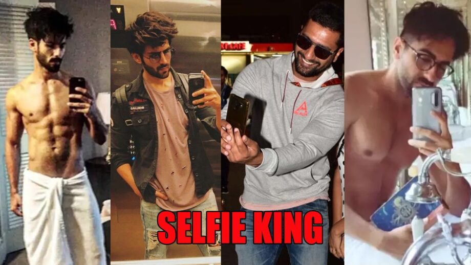 Shahid Kapoor Vs Kartik Aaryan Vs Vicky Kaushal Vs Ayushmann Khurranna: Who's the 'SELFIE KING' of Bollywood?