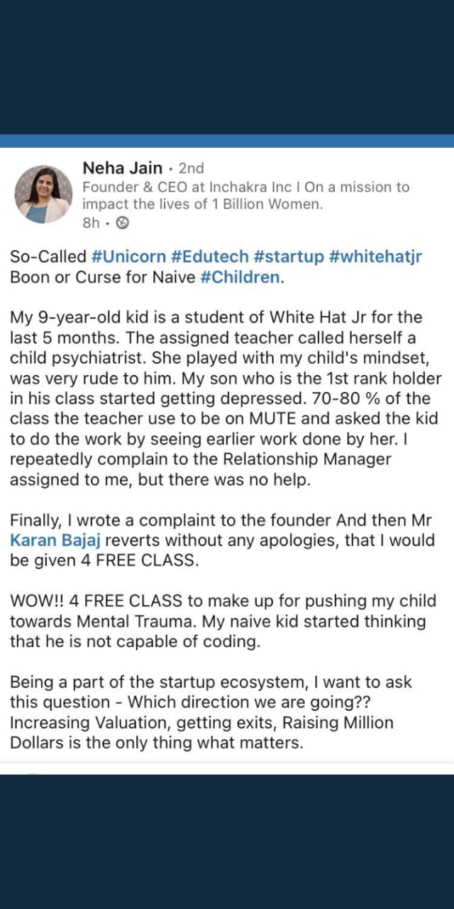 Sonu Sood, Farah Khan endorsed WhiteHat Jr app faces heat: Parent alleges 'rude' behaviour from teacher 2