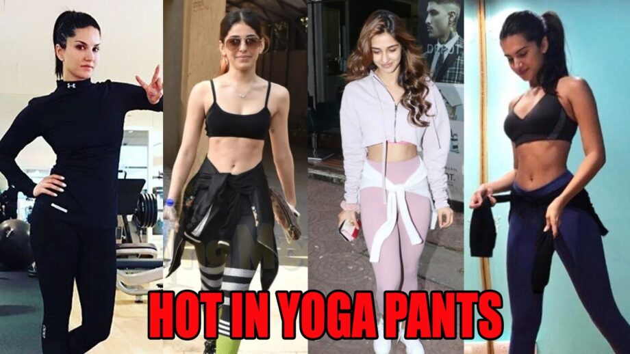 Sunny Leone, Alaya F, Disha Patani, Tara Sutaria: Hot in yoga pants