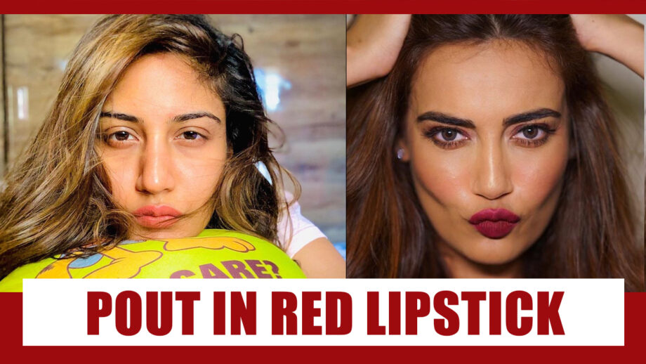Surbhi Chandna Vs Surbhi Jyoti: The Ultimate Queen Of Pout In Red Lipstick