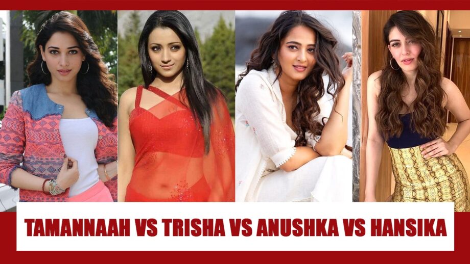 Tamannaah Bhatia Vs Trisha Krishnan Vs Anushka Shetty Vs Hansika Motwani: Which South Heroine Has The Best Belly Curves? Vote Now 4