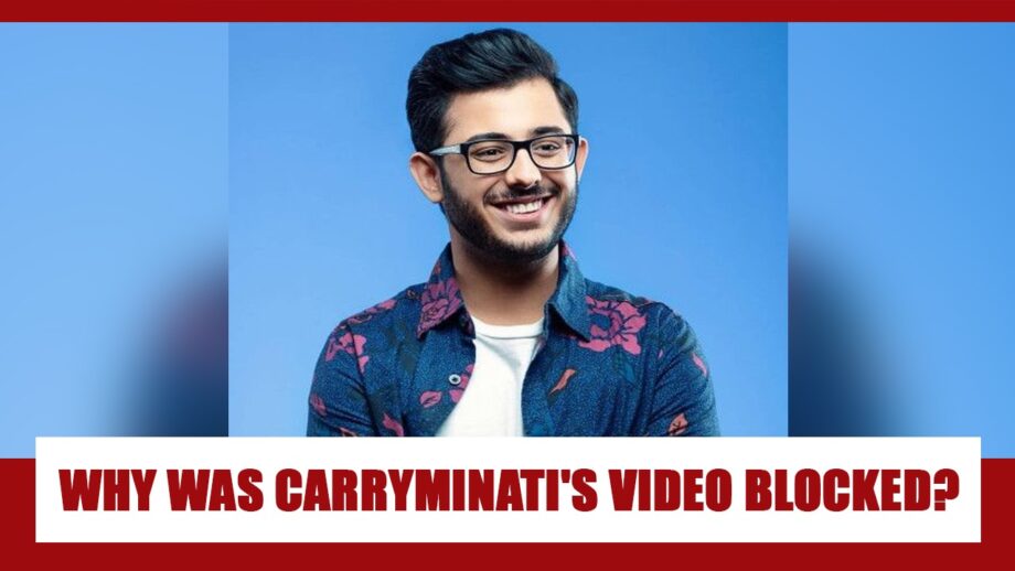 The real reason why CarryMinati’s TikTok roast video was blocked by Youtube?