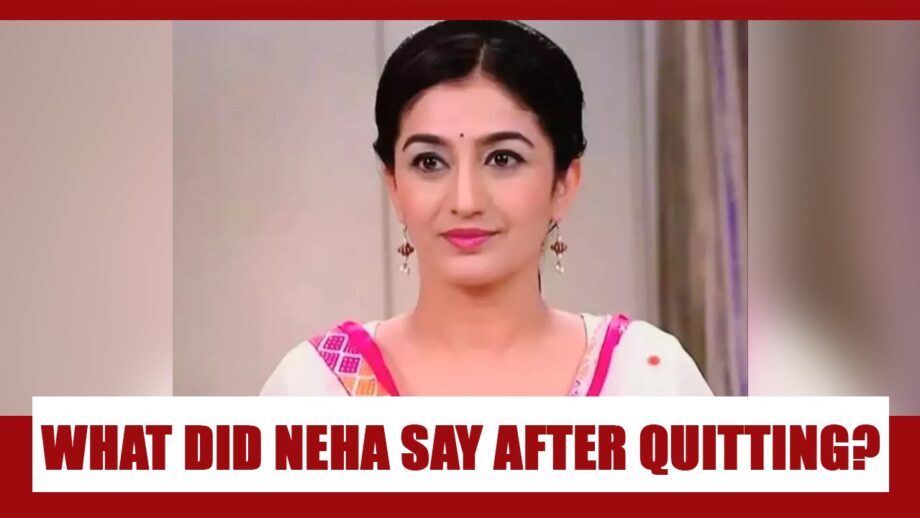 This is what Anjali Bhabhi aka Neha Mehta said on quitting Taarak Mehta Ka Ooltah Chashmah?