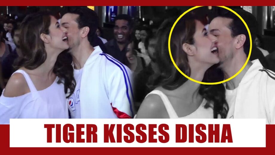 Tiger Shroff kissing Disha Patani openly; See Photos That Went Viral On Internet 2