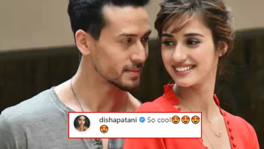 Tiger Shroff shares an amazing video, Disha Patani comments 'so cool' 1