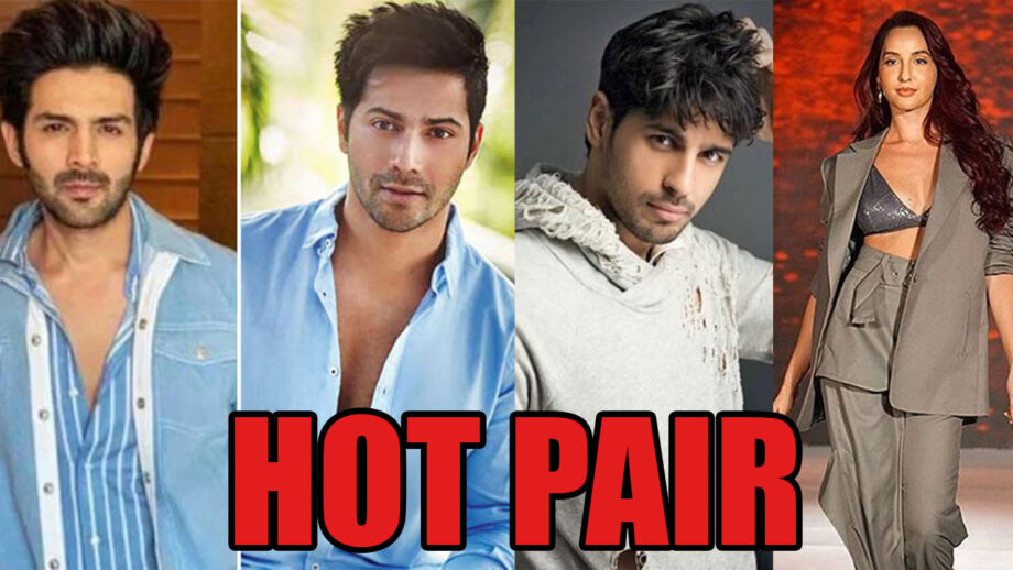 Varun Dhawan Vs Sidharth Malhotra VS Kartik Aaryan: Who will make a hot pair with Nora Fatehi for upcoming movie? 1