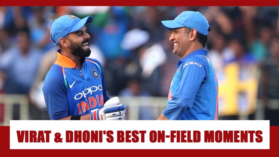 Virat Kohli and MS Dhoni's BEST infield moments that you can't miss |  IWMBuzz