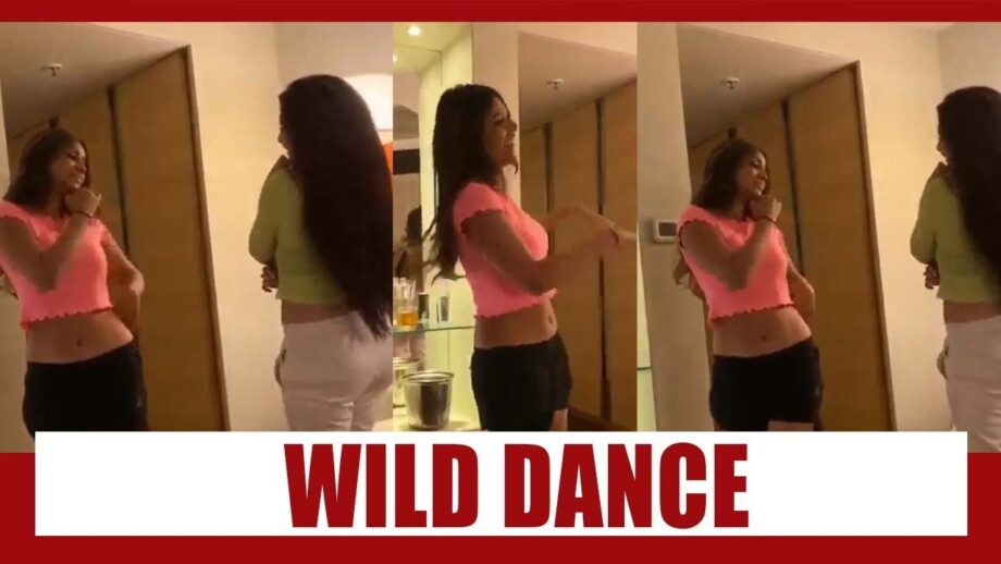 Watch Now: Naagin fame Nia Sharma and Reyhna Pandit's wild dance in the room