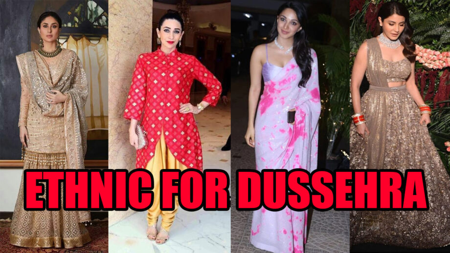 Wear Ethnic Outfits on THIS Dussehra Festive
