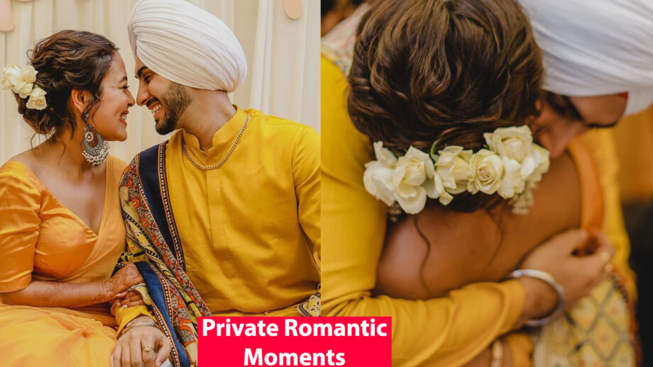 Wedding Bells: Neha Kakkar and Rohan Preet Singh's private romantic moments during Haldi ceremony go viral