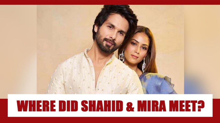 Where did Shahid Kapoor and Mira Kapoor Meet for The First Time? You Will Be Surprised