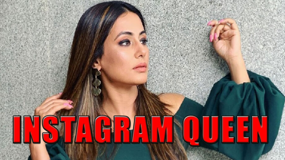 Why Hina Khan Rules Over Instagram?