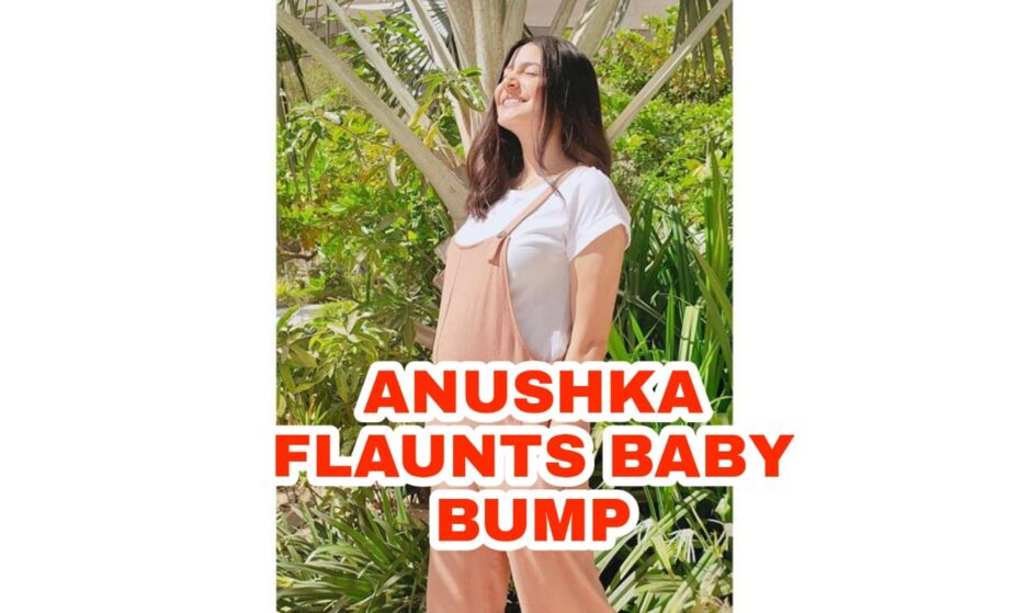 WOW: Pregnant Anushka Sharma is proud to show off her baby bump, check out