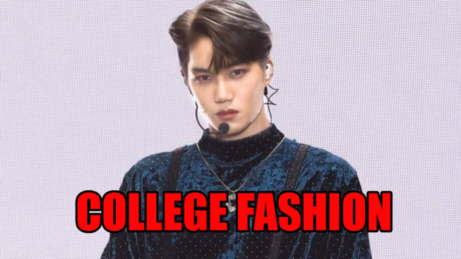 3 Looks Inspired By EXO Kai's Style For College Guys