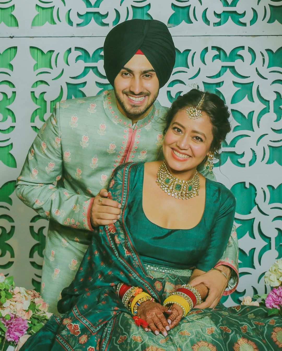 5 Best Pictures Of Newlyweds Neha Kakkar And Rohanpreet Singh 2