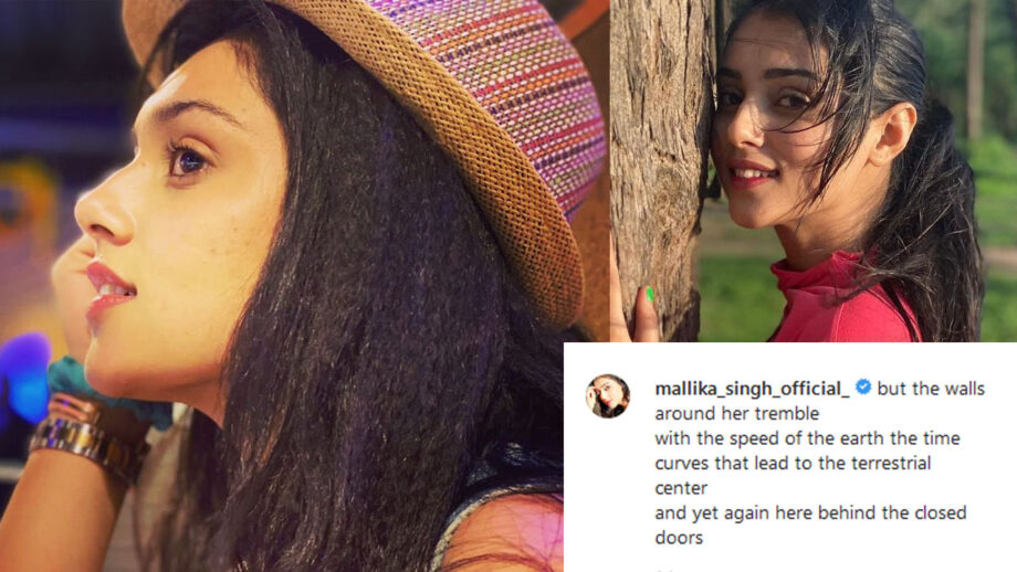 ‘But the walls around her tremble,’ RadhaKrishn fame Mallika Singh shares cryptic post