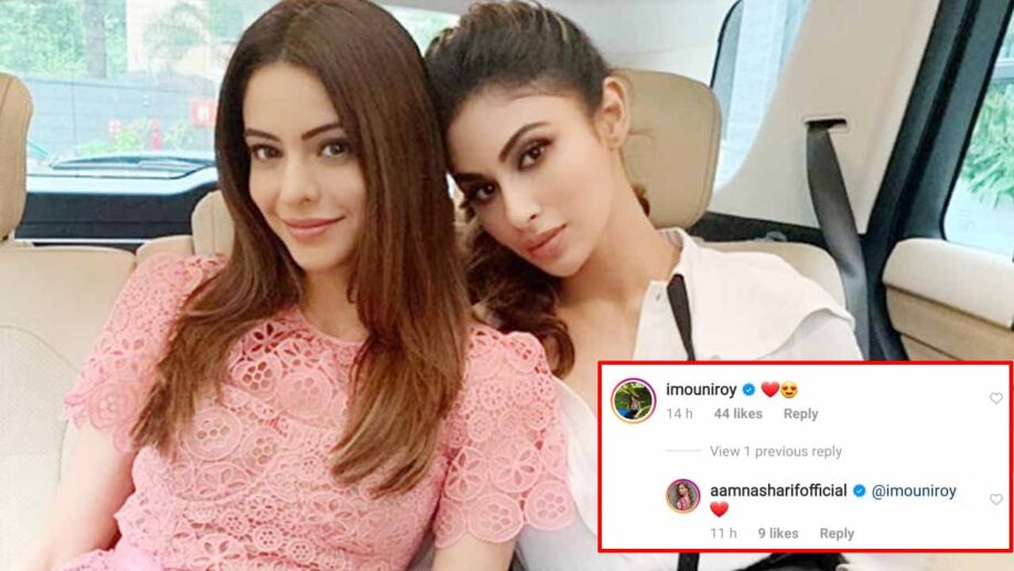 Aamna Sharif shares hot picture, Mouni Roy loves it 1