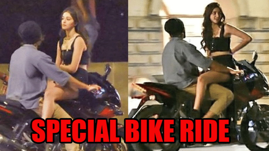ADORABLE: When Vijay Deverakonda Took Ananya Panday Out For A 'Special' Bike Ride, Check Photos 4